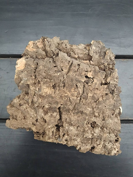 Блок для орхідей з кори пробкового дуба; 120 г; H ~ 16 см, W ~ 14 см