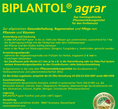 BIPLANTOL® agrar, 100 мл (professional)